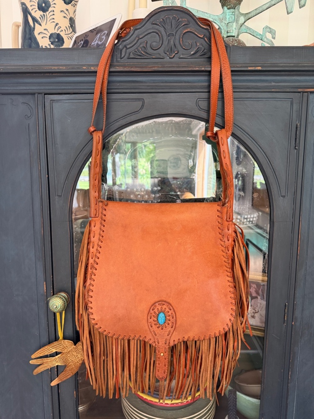 Rebecca Minkoff leather fringe bag